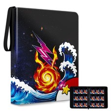 Trading Card Binder, 900Pocket with 50 Removable Sleeves Waterproof for MTG/TCG picture