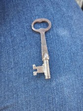 Skeleton Key - Rare GENUINE skeleton Wrought Bronze Key picture