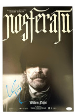 WILLEM DAFOE SIGNED NOSFERATU 12X18 MOVIE POSTER PHOTO JSA COA picture