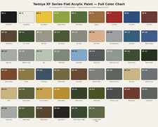Tamiya XF Flat Acrylic Paint 10ml picture