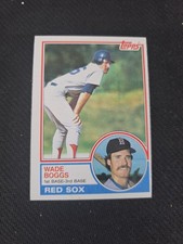 1983 Topps #498 Wade Boggs RC  Boston Red Sox  picture