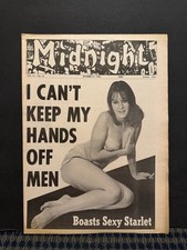 1966 October 31st MIDNIGHT Newspaper, Sexy Starlet Katlin Trentini (VRN10E) picture