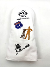 Sunfish Golf Driver Headcover White Custom Southern Hills PGA Genuine Leather picture