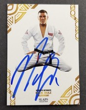 Nick Diaz Signed Slaps Collection UFC Legend On Card Auto JSA Witnessed (ND-09) picture
