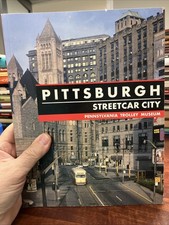 PITTSBURGH Streetcar City By Pennsylvania TROLLEY Museum With Map picture