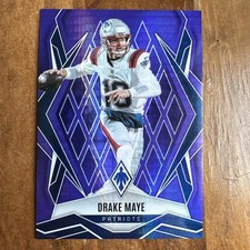 2025 Panini Phoenix - Drake Maye #111 Purple Hyper /249 picture