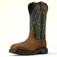 Ariat Men's Work Hog Xt Coil Wide Square Toe Boots - Wide Carbon Toe - 10.5 Wide picture