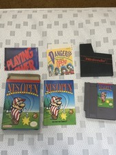 NES Open Tournament Golf Complete in Box CIB w/Inserts VG Nintendo Mario picture