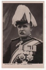 Antique Postcard Sir John French British military commander, field marshal Old picture
