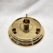 PartyLite Brass Contessa Hurricane Base picture