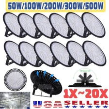 500W 300W 200W 100W 50W LED UFO High Low Bay Light Factory Warehouse Lighting picture