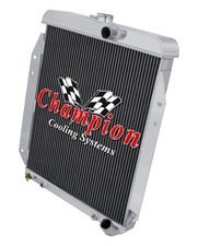 RR Champion 3 Row Radiator for 1964 - 1970 Dodge A100 Truck L6 Engine #CC6665-6 picture