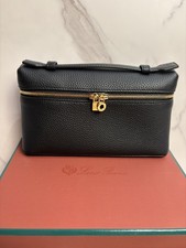 Loro Piana Calfskin Extra Pocket L19 Bag Black picture