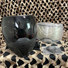 NEW Empire EVS Paintball Mask - Black/Black w/ Ninja & Clear Lenses(21675) picture