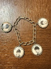 1964 The Beatles 7.5” Charm Bracelet Portraits picture