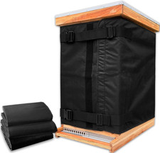 3 Pack Winter Bee Hive Wrap for 8 and 10 Frame Hives, Adjustable Beehive Wrap Be picture