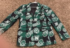 Northwestern Missouri State Bearcats Suit Green Jacket Men’s Size Medium picture