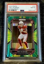 2022 Panini Prizm - TREY MCBRIDE #327 Hyper Green SSP /175 PSA 8 Cardinals 🔥🔥 picture