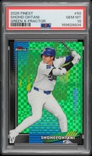 2026 Topps Finest Shohei Ohtani 17/99 *JERSEY MATCH* PSA 10 picture