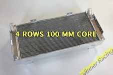 Aluminum Radiator Fit Ford GT40 V8 1964-1969 4 Rows 100mm Core  Cooling Better picture