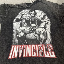 Invincible Vintage Washed Cotton Anime Shirt, Manga Tee Mineral Wash T-Shirt picture