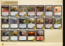 MTG Boros Mouse Valiant Bloomburrow 60-Card Deck FOILS RTP | THISTLE MUSTER picture