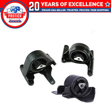 Fits 2002-2003 Jeep Liberty 3.7L AUTO 4WD Motor&Trans Mount Set 3pcs : A5284, picture