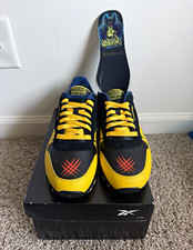 Reebok Classic x Marvel Wolverine Low Top Leather Colorblock Sneakers picture