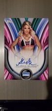 2020 Topps WWE Women's Division Alexa Bliss Roster Auto Pink #91/150 picture