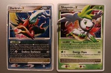 Darkrai Lv. X DP19 & Shaymin Lv. X DP39 Black Star Promos Pokemon TCG 2 Cards picture