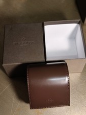 Authentic Patek Philippe Leather Watch Travel Case Box Pouch Ref H997 Full Set picture