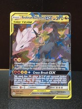 Reshiram & Zekrom Tag Team 2019 Pokemon Sun Moon Cosmic Eclipse #157/236 Holo picture