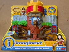 Fisher Price Imaginext Themyscira Island & Wonder Woman Playset 2016 NEW picture