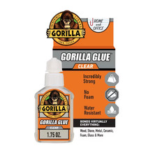 Gorilla Clear Glue, 1.75 Ounce Bottle - Clear, All Purpose and Water Resistant picture