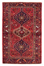 Vintage Traditional Hand-Knotted Area Rug 4'7