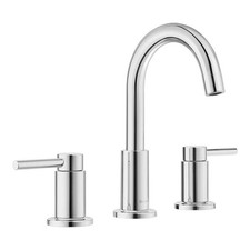 Glacier Bay Dorind 8 in. Widespread Double-Handle Bathroom Faucet Chrome picture