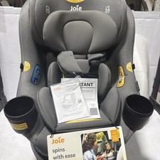 Joie Chili Spin 360 Rotating 2-in-1 Convertible Car Seat Thunder New Open Box picture