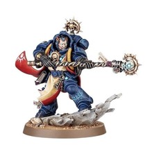 SPACE MARINE LIBRARIAN **COMMISSION* ULTRAMARINES WARHAMMER 40K ARMAGEDDON  picture