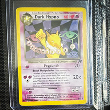 Wizards of the Coast Dark Hypno 9/82 Team Rocket Holo Rare English 60 HP picture