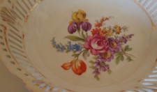 Gold Schumann Arzberg Bavaria Germany Reticulated BOWL 8