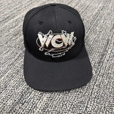 DEADSTOCK VTG 90s WCW Wrestling Hat WWE NWO Rare American Needle Barbed wire USA picture