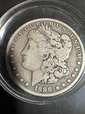 1888 O Morgan Silver Dollar $1 Fine Condition No Reserve Auction Better Mint picture
