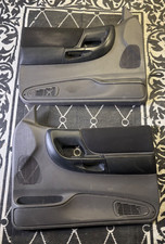 1995-2001 Ford Ranger Set Front Interior Power Door Panels OEM Gray/ Black used picture