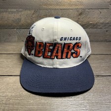 Vintage 90s Chicago Bears Sports Specialties Shadow Pro Line Snapback Hat Cap picture