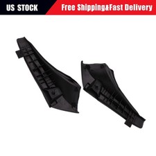 Pair For Toyota RAV4 2013-2018 Front Wiper Side Cowl Extension Cover Trim Black picture