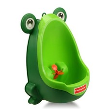 Cute Frog Potty Training Urinal for Boys with Funny Aiming Target - Blackish Gre picture