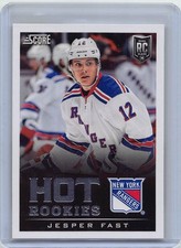 2013-14 Panini Rookie Anthology #714 Jesper Fast 2013-14 Score Update picture
