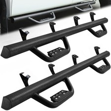 For 07-21 Toyota Tundra Crew Max Running Boards Side Step Nerf Bar Hoop picture