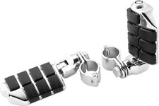 Kuryakyn 7992 Dually ISO Highway Pegs with 1-1/4 Inch Clamp Chrome Pair picture