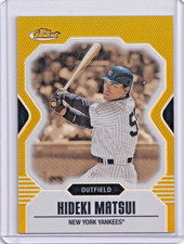 2007 Topps Finest - Hideki Matsui #101 Gold Refractor /50 picture